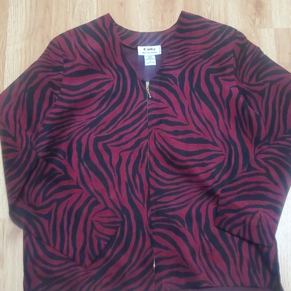 Cathy by Cathy Daniel's Jacket Suede